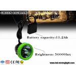 1500mA 3.7V Rechargeable LED Headlamp Mining Safety Lamp IP67 Waterproof for sale