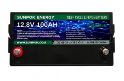 China 100Ah 12 Volt Deep Cycle Marine Battery Lithium Bluetooth Trolling Motor Battery supplier