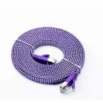 CAT6A Ethernet Cable Color With In Purple And White/ Green/ Yellow/White/Black for sale