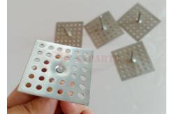 China 63mm Perforated Insulation Hangers Fixing Insulation Material To Wall & Ceiling supplier