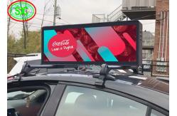 China Wireless Car LED Sign Display Panel P4 MBI5020 Module Advertising Taxi Topper Screen supplier