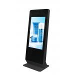 Hotel Lobby Information Display Kiosk , Aluminum Frame Interactive Multimedia Kiosk for sale