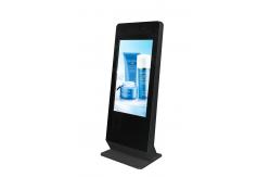 China Hotel Lobby Information Display Kiosk , Aluminum Frame Interactive Multimedia Kiosk supplier