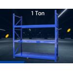 1 Ton / Layer Warehouse Storage Shelves Steel Pallet Racks For Commercial Furniture for sale