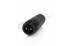 China Small 2 Pin IP67 Power Connector Industrial Screw Tooth Series FCC supplier