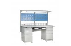 China 2250x750mm Resin Ceramic Adjustable ESD Workbench Antistatic work Table supplier
