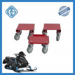 Red Steel Plate 1500LBS Capacity Snowmobile Garage Dolly Caster Big Suit for sale
