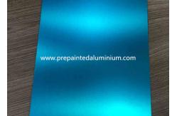 China Brushed Anodized 3003 Aluminium Plain Sheet For Switch On / Off Panel supplier