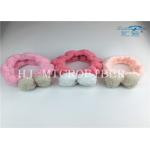 Super Soft And Cute Microfiber Shu Velveteen Fabric Clasp Bath Hair Band For Washing Face Using for sale
