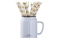 China Multi Layered Assorted Paper Straws Sturdy Thick Waterproof Paper Straws supplier