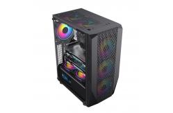 China ODM MATX ARGB PC Cabinet Tempered Glass RGB For Gaming supplier