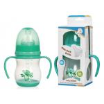 Wide Neck Arc Polypropylene Baby Bottles BPA Free 6oz 160ml for sale