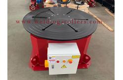 China 2 Tons Rotary Welding Positioner , Horizontal Welding Turn Table Customized Diameter supplier