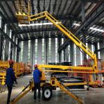 Customized Load Capacity Trailer Type Folding Arm Platform with 1 Year Warranty for sale