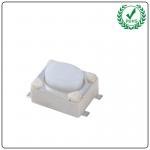 Tact Switch 3x4x2.5 Flat Foot 4 Pins white button switch For E-Cigarettes for sale