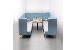 China 1.8M Office Furniture Sofa Modular Privacy Fabrics For Living Room supplier