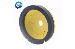 China Yellow Cup Rearview Mirror Dedicated Resin Grinding Wheel For Glass Processing supplier
