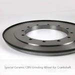 800mm Diamond CBN Grinding Wheel , Thrust Surface Crankshaft Grinding Wheel for sale
