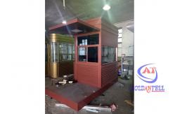 China Outdoor 2000x2500x2400mm Security Guard Room High Standard Customized Dimension supplier