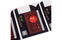 China Glossy Transparent Custom Pharmaceutical Labels Waterproof Clear Lip Gloss Labels supplier