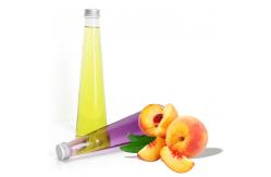 China Elegant 250ml Conical Glass Juice Container Personalized Features Quality Glass Bottles supplier