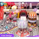 Professionally Designed Indoor Play Center Children'S Toys Playground Naughty Castle for sale