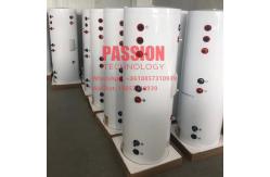 China 5000L Flat Plate Solar Water Heater Copper Coil 1500L Pressurized Flat Panel System supplier