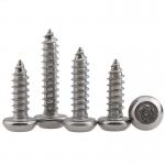 304 Stainless Steel Tamper Resistant Torx Rounded Head Self Tapping Screws for Lamps for sale
