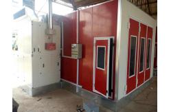 China 380V Industrial Automotive Paint Booth Mobile Auto Paint Booth With LED Lights supplier