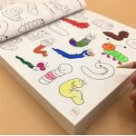 Blank Coloring Book Pages For Kids Water Brush Pen Magic Water Painting for sale