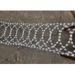 Strong Defensive Galvanized Razor barbed wire Roll for Secure Boundaries for sale