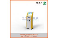 China Payment Kiosk With Touch Screen Cash Acceptor supplier