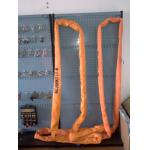 WLL 20T  Heavy Duty Endless Round Sling Polyester EN1492-2 Soft ORANGE for sale