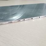 Curtain Wall Fireproof Aluminum Sandwich Honeycomb Panels for Elevator Hull Car body for sale