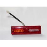 Rectangle LED Motorcycle Tail Lights With USA CHIPS Led Chip Tube Design for sale
