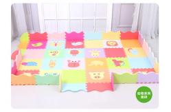 China Softer Children Puzzle Foam Mats Rails Design supplier