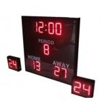 Tabletop LED Basketball Scoreboard / Outdoor Basketball Scoreboard Shock Resistance for sale