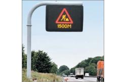 China Custom Electronic Variable Speed Limit Signs Road Side Warning Vehicles supplier
