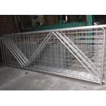 Carbon Steel N types 2.5m Metal Farm Gates for sale