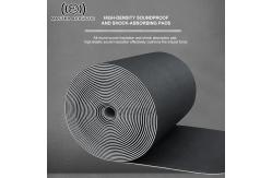 China Gym Vibration Isolation Pad 1.2mm / 2mm / 3mm Thickness Shock Absorbing Pad supplier