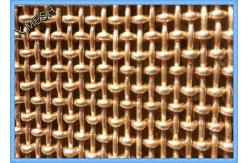 China Copper Fine Micro Screen Woven Metal Wire Mesh 30m Length Abrasion Resistant supplier