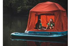 China En71 ASTM Advertising Inflatable Tent On Lake Customized Logo Printing supplier