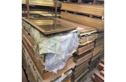 China Customized H59 Brass Alloy Copper Metal Sheets 3mm Bright Yellow Surface supplier