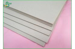 China 2mm Waterproof Grey Board Paper Uncoated 100% Recycled For Arch File supplier