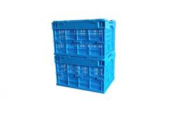 China Impact - Resistance Collapsible Fruit And Vegetable Plastic Crates With Lids supplier