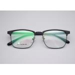 Portable Rectangle Metal Browline Glasses Framework Unisex 3534 for sale