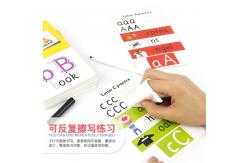 China Wipe Clean Math Flashcards For Kids , Children 'S Flash Cards Education supplier