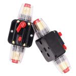 Resettable 20 Amp Automotive Circuit Breakers 12V 24V 20A Inline Car Overload Protection for sale