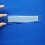 Cnc Finishing Laboratory Slotted Quartz Sheet Acid And Alkali Resistant for sale