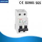 Double Pole  6KA MCB Circuit Breaker Type B With Overload Protection  for sale